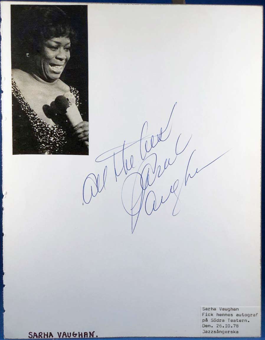 Sarah Vaughn