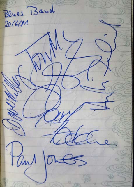 Blues Band Paul Jones