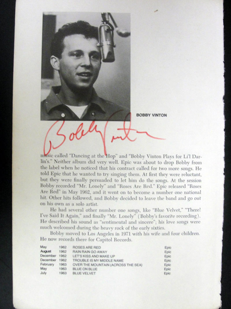 Bobby Vinton