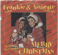 Frankie Avalon and Annette Funicello