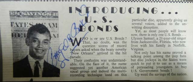 Gary U S Bonds