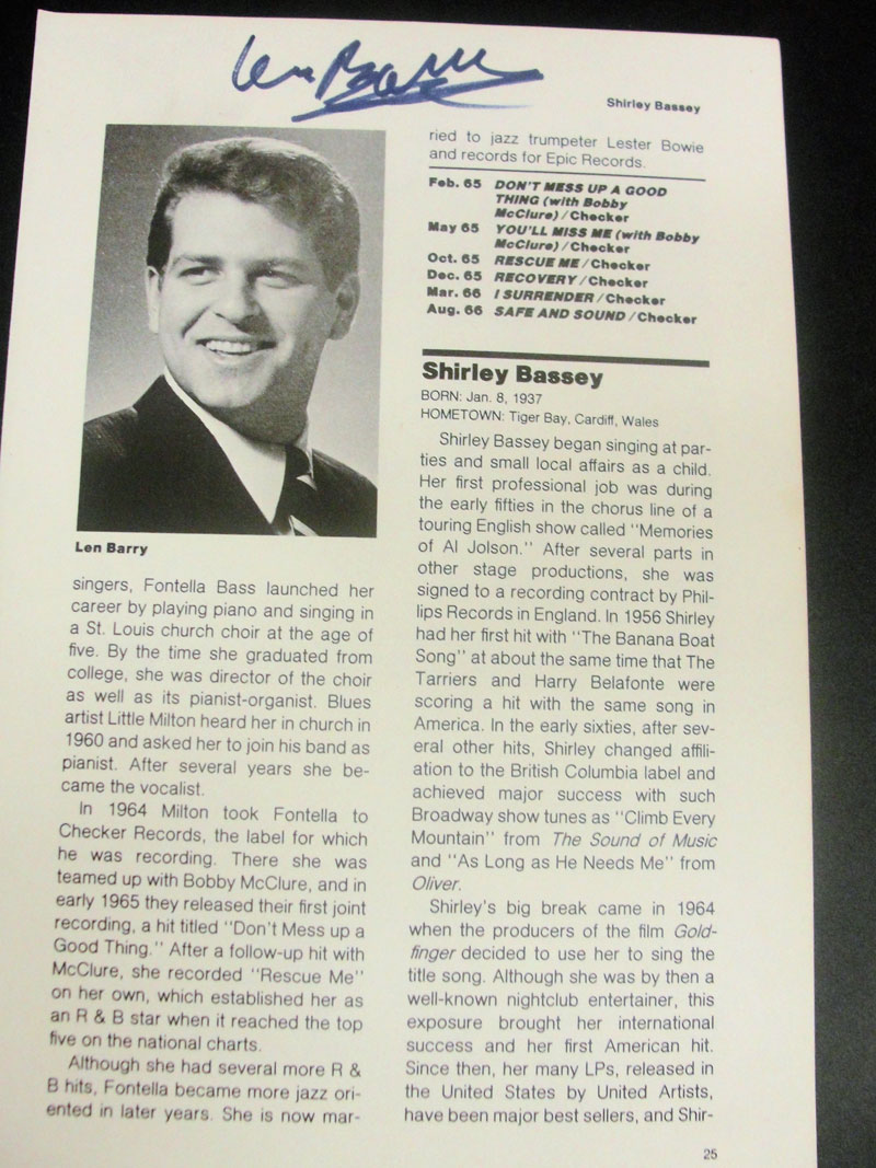 Len Barry