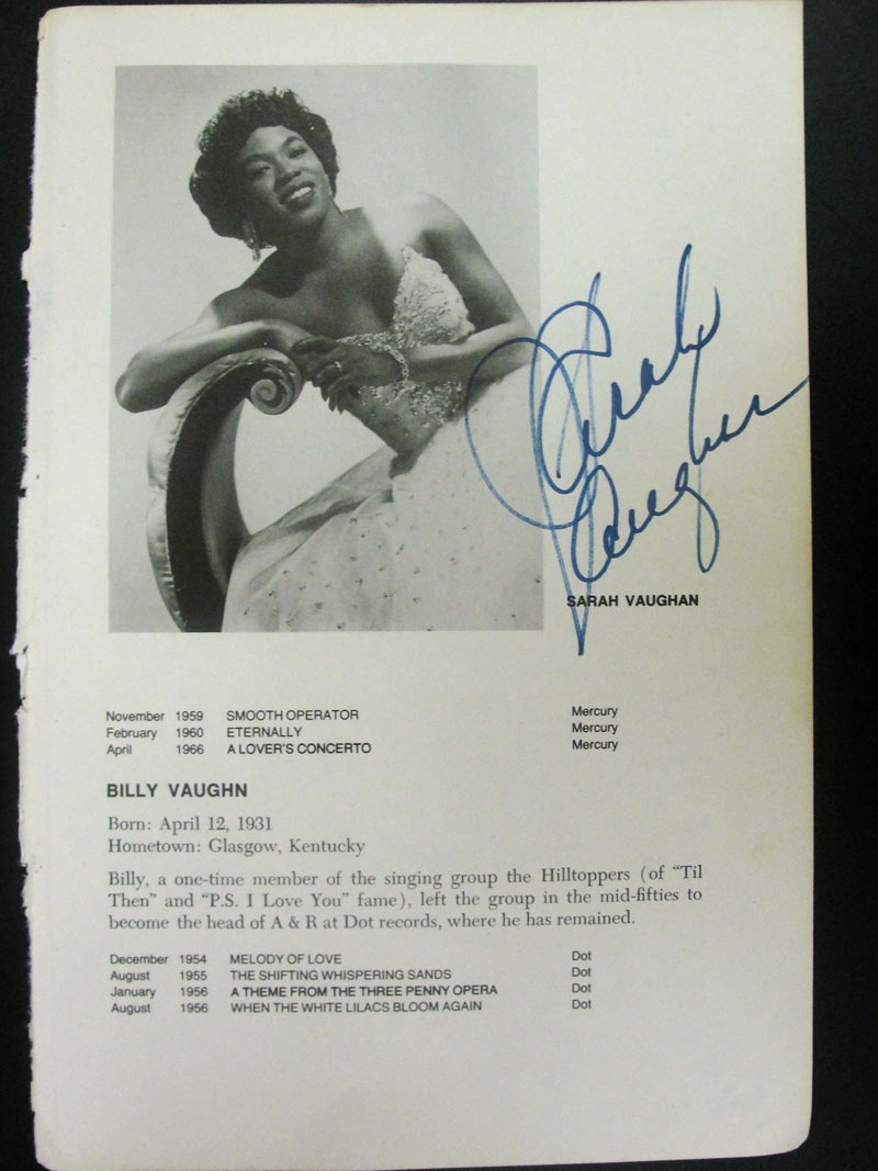 Sarah Vaughn