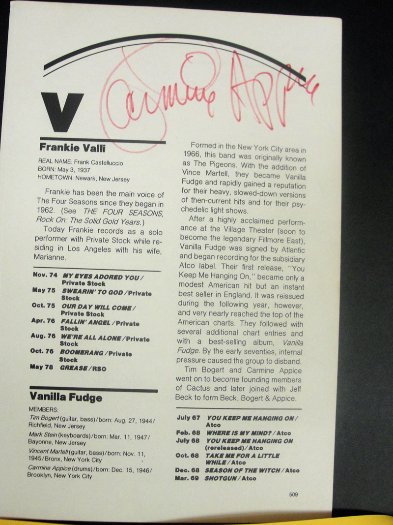 Vanilla Fudge - Carmine Appice
